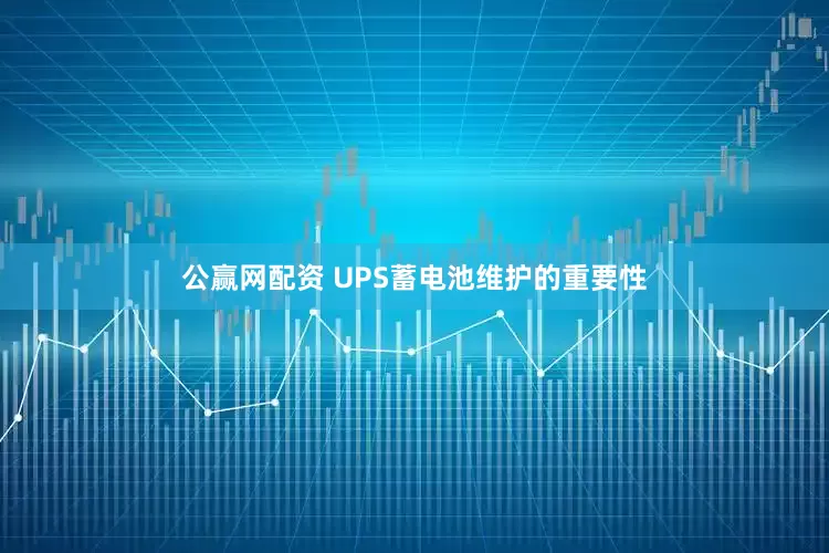 公赢网配资 UPS蓄电池维护的重要性
