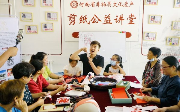 卓信宝配资 传承传播非遗，青春力量大有可为
