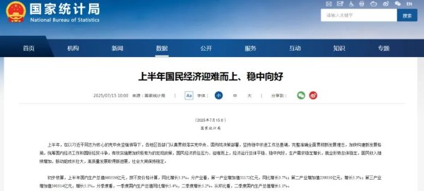 MOM操盘网 上半年经济、金融数据出炉！哪些信号最值得关注？
